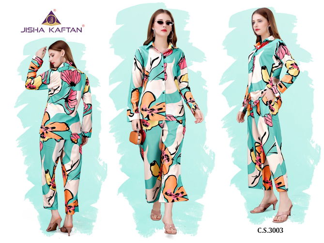 Jelite Cord Sets 1 Stylish Printed Poly Crape Co Ord Sets Catalog